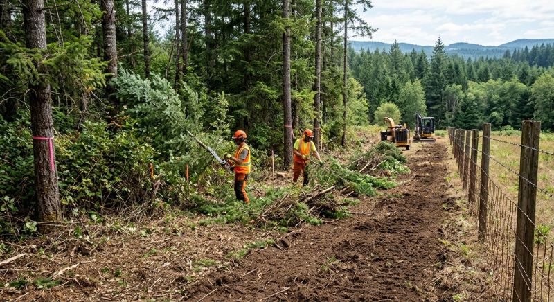 Lakefront Property Clearing in Utah County, UT