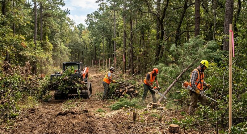 Thicket Clearing in Gwinnett County, GA